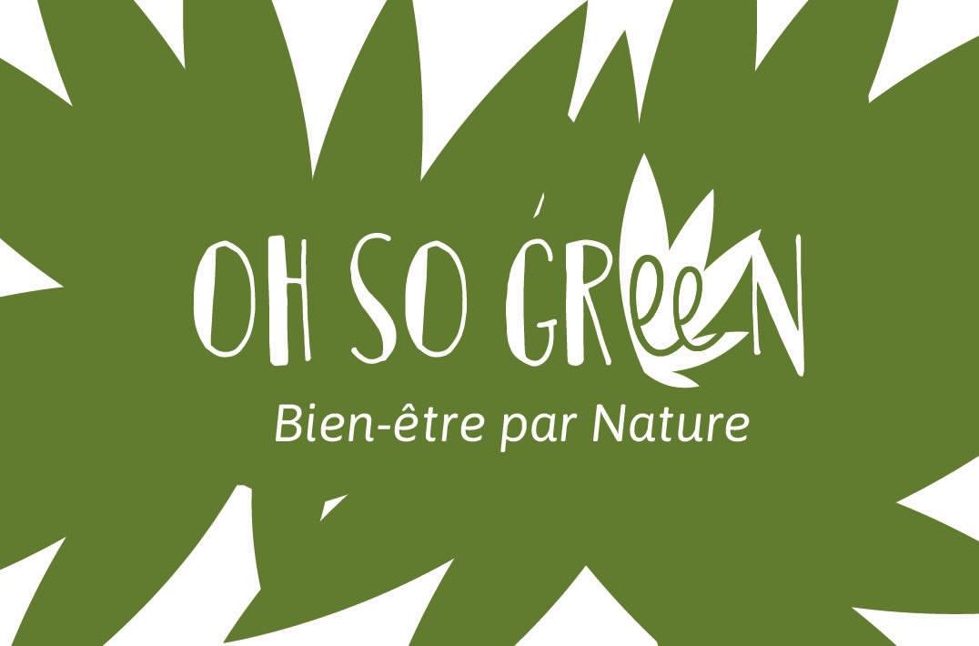 Recto de la carte de visite Oh So Green